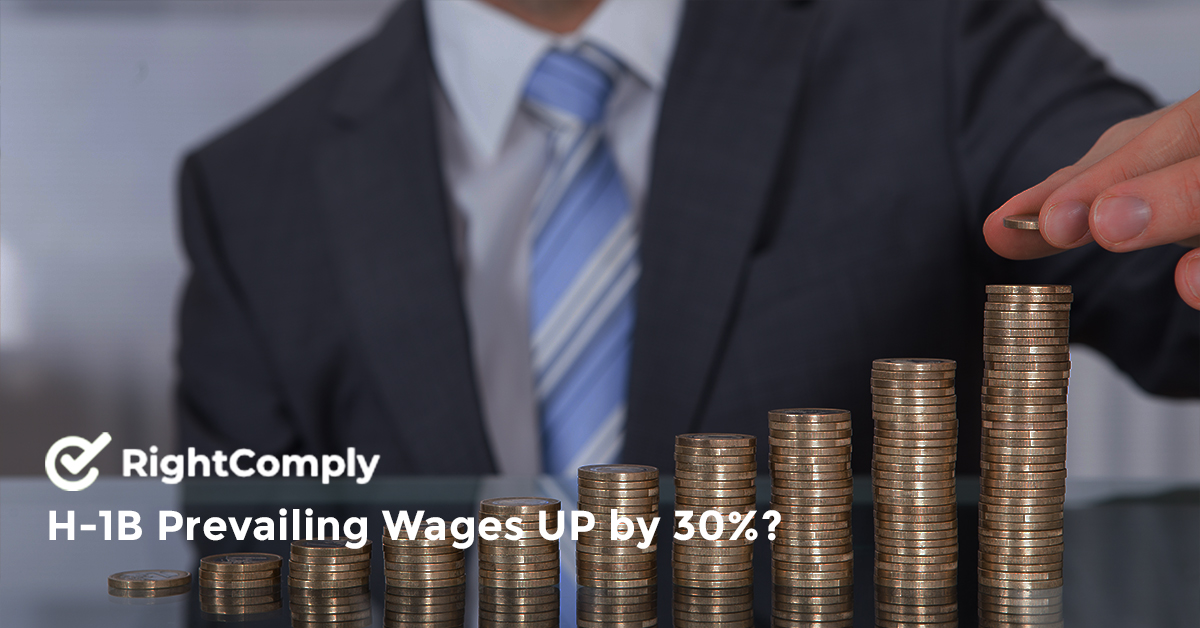 H-1B Prevailing Wages UP by 30%?