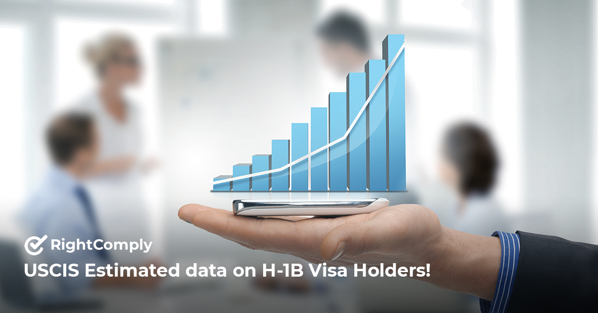USCIS Estimated data on H-1B Visa Holders!